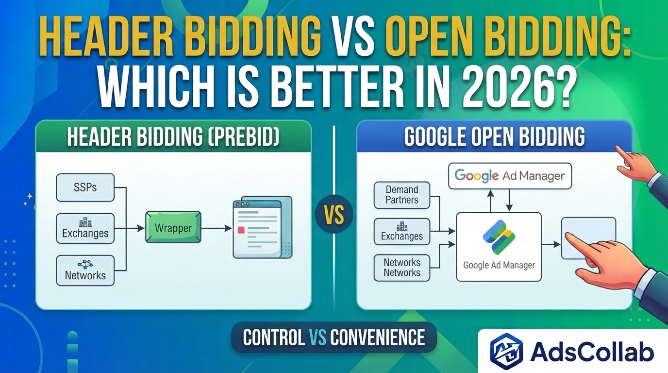 Header Bidding vs Open Bidding: What’s the Difference in 2026?