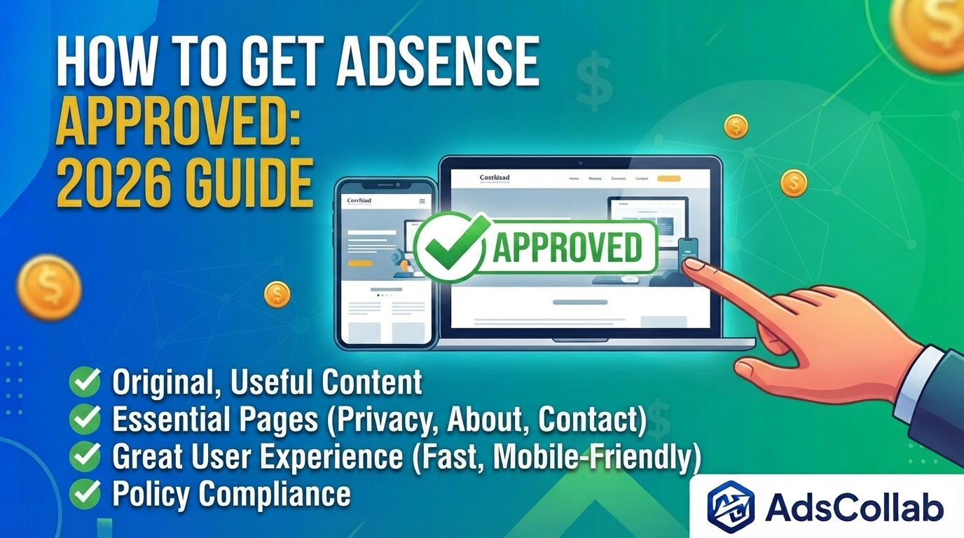 How Do I Get My AdSense Account Approved? Complete Guide for 2026