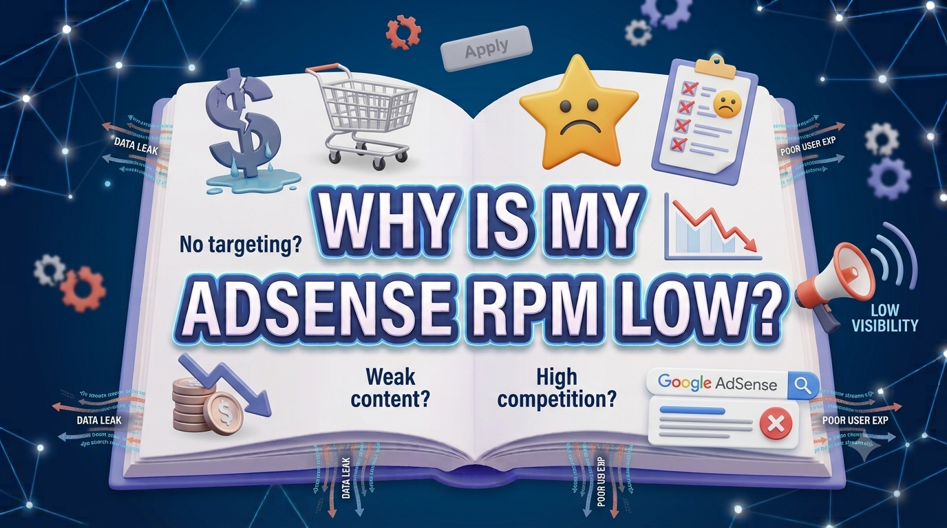 Why Is My AdSense RPM Low? 8 Common Reasons and How to Fix Them in 2026